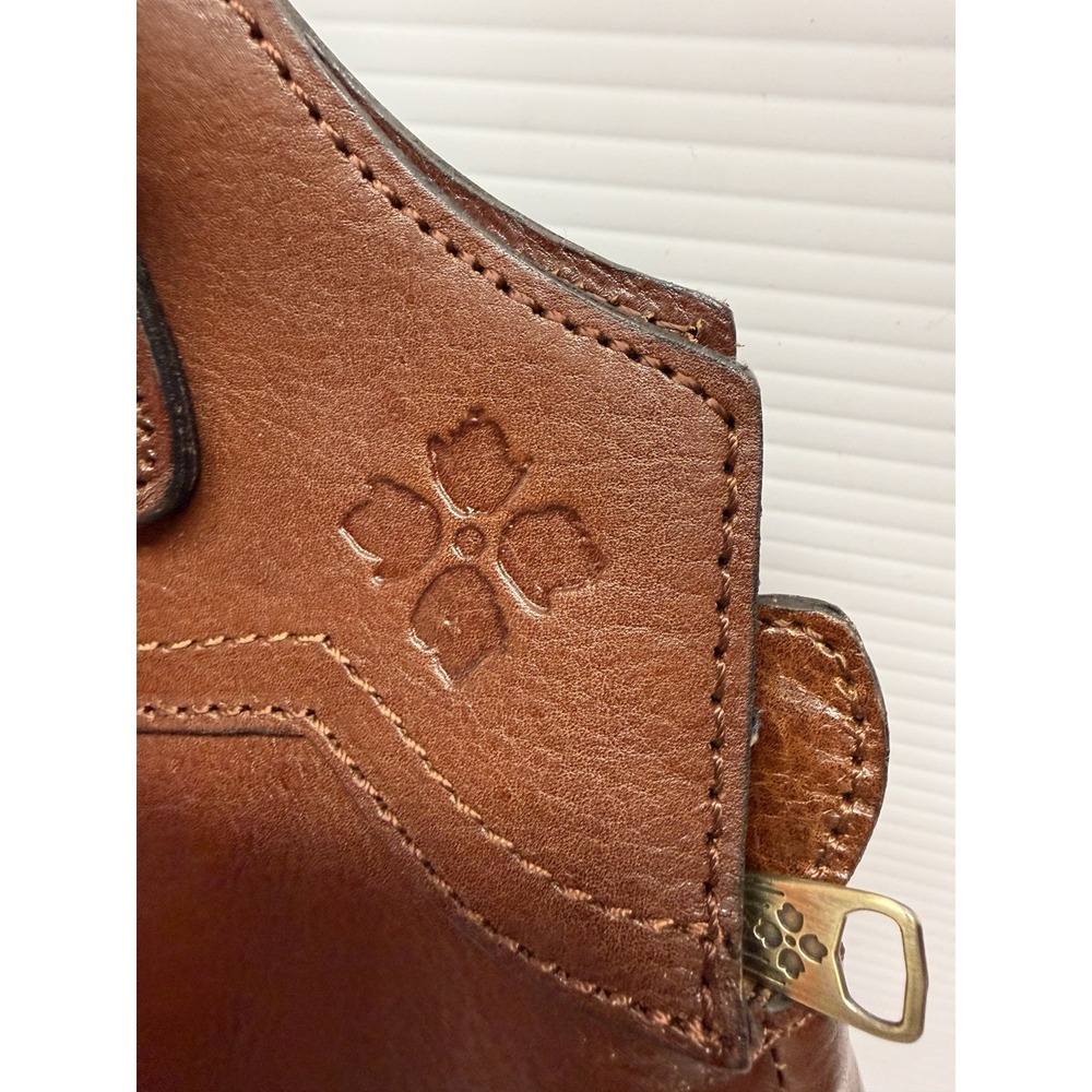 Patricia Nash - Napoli - Leather Shoulder Bag PURSE BRITISH Tan - Picture 3 of 9